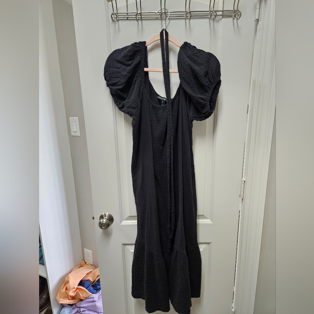 Black Maternity Dress